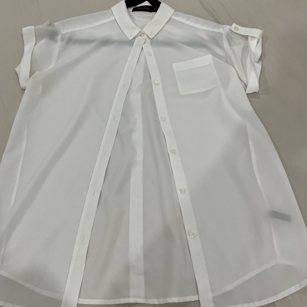 white shirt , xs, good condition